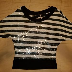 ❗DONATING SOON❗Sequin batwing sweater